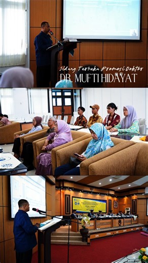 FIKK UNY Official |  Inovasi Pembelajaran PJOK Berbasis LMS Moodle Selamat dan Sukses atas Sidang Terbuka Promosi Doktor Dr. Mufti Hidayat melalui disertasi... | Instagram