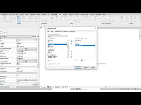 How to create pipe schedule on revit...
