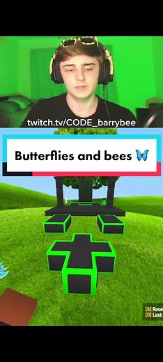 Butterflies and Bees Parkour Adventure with BarryBee