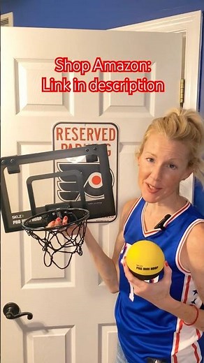 Amazon Find! SKLZ Pro Mini Indoor Basketball Hoop, Over The Door, Portable, Great for Home/Dorm