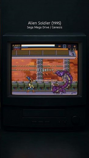 Alien Soldier (1995) - Sega Mega Drive / Genesis #RetroGaming #RetroGames #ClassicGames #SegaGenesis