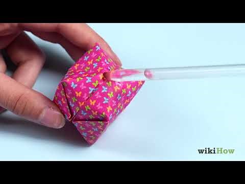 How to Make a Paper Origami Balloon