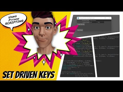 Controlling Blend Shapes with Set Driven Keys