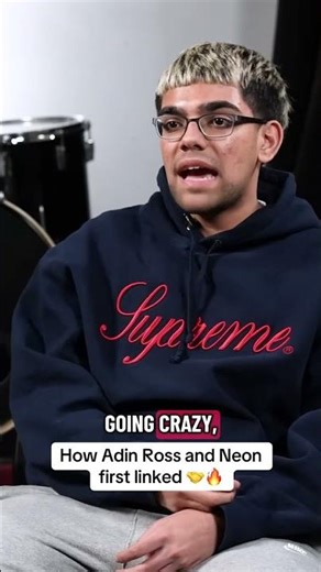 The time Neon and Adin Ross first linked