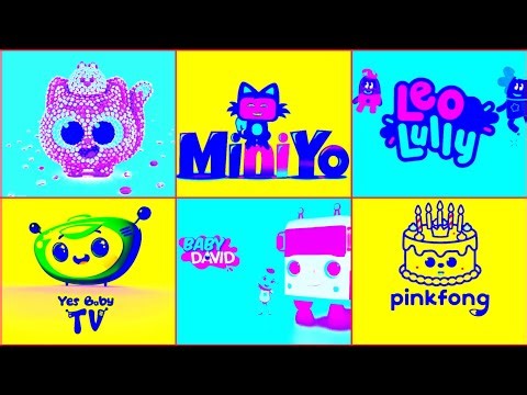 Best logo intro Super Compilation: Ninimo candy crush, MiniYo, Baby david, Pingfong intro Effects