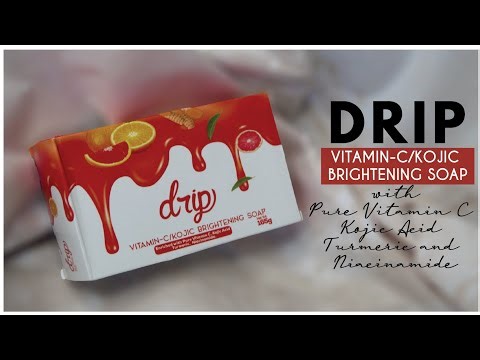 DRIP Vitamin C Kojic Brightening Soap | One week after | Final thoughts | Review