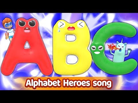 Alphabet Heroes song l ABC Song