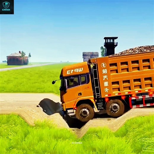 MudRunner Extreme Offroad Adventure | Dangerous Mud Truck Challenge Gameplay #mudrunner #shorts #mud