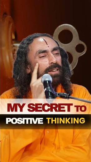 Why Swamiji Never Thinks Negatively l Swami Mukundananda #shorts