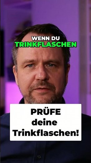 PRÜFE deine Trinkflasche!