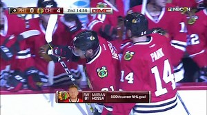 139K views · 1.5K shares | Welcome to the 500 goal club Chicago Blackhawks Marian Hossa! | NBC Sports EDGE Betting | Facebook