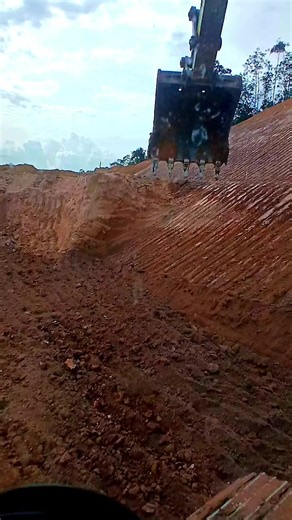capek dehh🤣🤣 last slope exit#exavator #slope #csr #fyp #csr1b