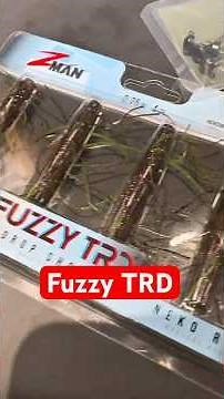 Fishing the new Z Man Fuzzy TRD on my lunch break #fishingvideo #fishing #bassfishing