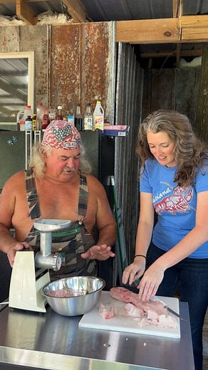 Mr. Bruce taught me my favorite recipe for gar balls! Check this out! | Anna The Archer