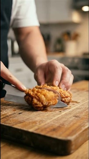 Crispy Fried Chicken Slicesフライドチキンのカリカリ音