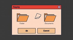 File Copying Dialog Box | Free Stock Video Footage