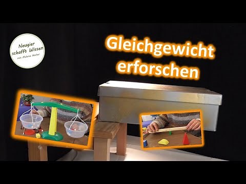Der schwebende Karton - Experimente zum Gleichgewicht und Schwerkraft für Kinder