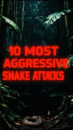 10 DEADLIEST Snake Attacks Caught on Camera!🐍😱 #Shorts#Snake #Wildlife #Nature #Survival #CloseCall