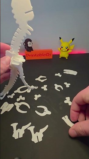 Watch me build a 3d printed dinosaur!