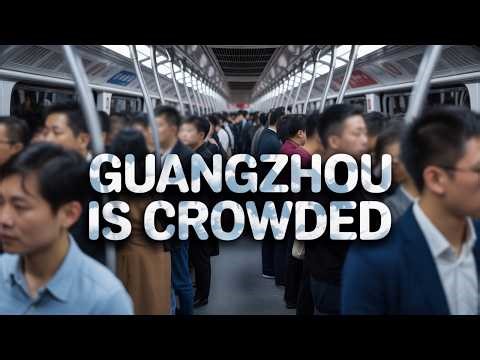 How Overcrowded is Taking the Subway in Guangzhou, China?