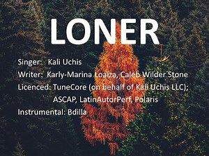 Loner - Kali Uchis (Karaoke version)