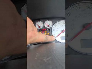 To reset the service indicator of the Peugeot 307.