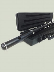 Arie de Keyzer Keyed African Black wood Flute ( 3 keys )