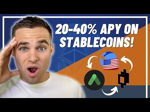 How to Earn 20-40% APY on Dollars (Safe & Easy DeFi Yield Farming Strategy)