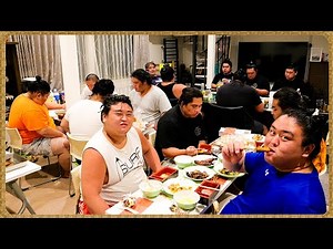[Sumo food] Yakitori, Scrambled Bacon and Eggs, Salt Chanko hot pot / Nabatame and Mita