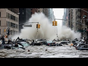 NEW YORK TSUNAMI HITS MANHATTAN! Statue of Liberty Vanishes in Minutes | Short Film