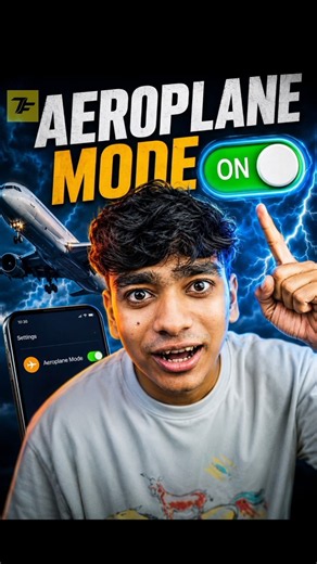 Why Aeroplane Mode ON 😱
