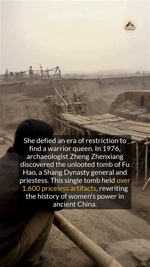 55K views · 1.4K reactions | She defied an era of restriction to find a warrior queen buried for three millennia. #archaeology #ancienthistory #historyfacts | Archaeological Wonders | Facebook