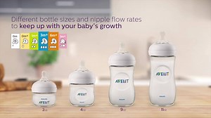 Combining breast and bottle feeding is easy with the Philips Avent Natural bottle. The wide, soft nipple mimics the shape and feel of mom’s breast. | Babies"R"Us