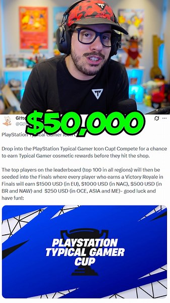 I launched my own Fortnite tournament with @playstation and @fortnite! 🔥 #ad