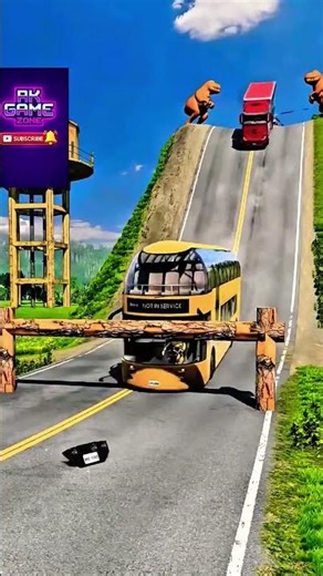 Long Capsule Buses vs Low Pipes #3 - BeamNG.Drive | Extreme Clearance Test