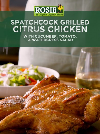 Spatchcock Grilled Citrus Chicken Recipe for Fall