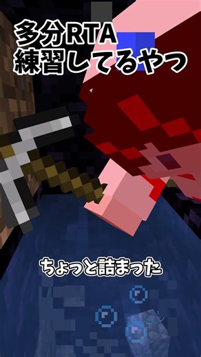 多分RTA練習してるやつ #マイクラ #minecraft #shorts
