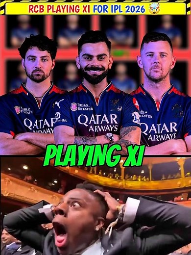 RCB PLAYING XI FOR IPL 2026 🤯 #shorts #rcb #ipl2026
