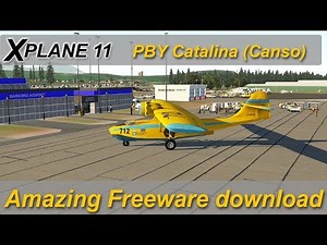 X-plane 11: PBY Catalina Amazing freeware aircraft (was payware)