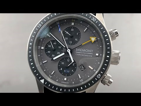 Bremont Boeing Chronograph GMT MODEL247-TI-DG Bremont Watch Review
