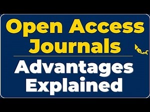 Advantages of Open Access Journals