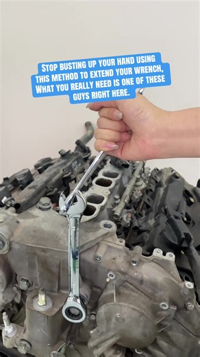 Wrench Extension Tool: Avoid Hand Injury