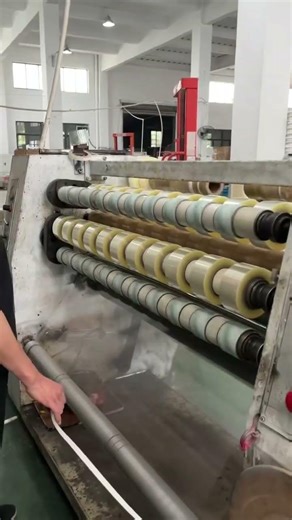 Ever wondered how packing tape is produced?