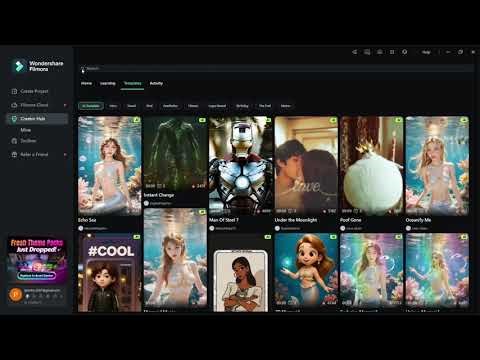 AI Templates By Filmora!