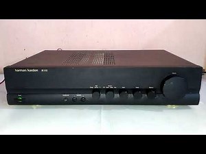 Harman Kardon HK610 stereo amplifier. 30watt not enough but sounds good