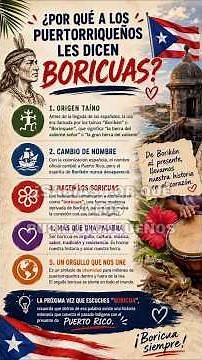 #Boricua #PuertoRico #HistoryOfPuertoRico #BoricuaCulture #BoricuaPride #Tainos