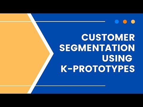 Customer Segmentation using K-prototypes in Python