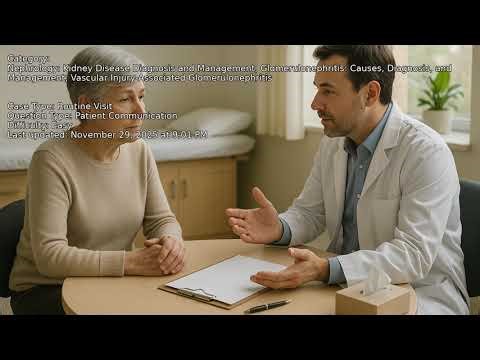 Vascular Injury-Associated Glomerulonephritis, Glomerulonephritis: Causes, Diagnosis, and Management