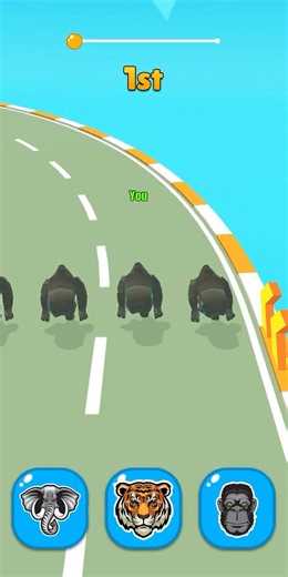 🐅Animal Racing 3D Game | Android Gameplay | #animalracing #shorts