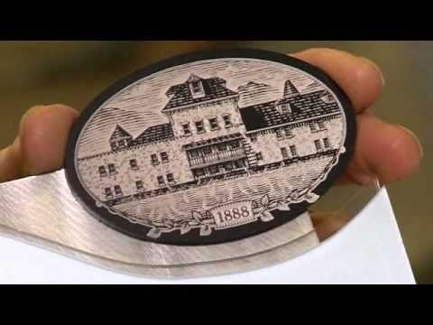 Laser Cut & Engraved Signage with Signshop owner Bill Benson